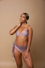 Lilac cheetah 3 piece set