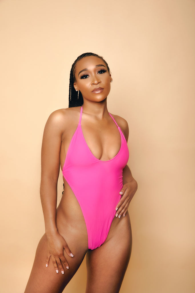 Beach babe shop one piece swimsuit